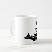 Forellenfisch Kaffeetasse (Vorderseite Links)