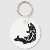 Forellenfisch Schlüsselanhänger (Vorderseite)