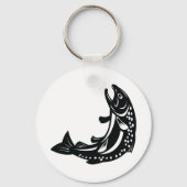 Forellenfisch Schlüsselanhänger (Rückseite)