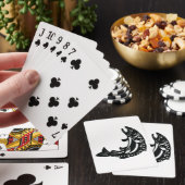 Forellenfisch Spielkarten (In Situ)