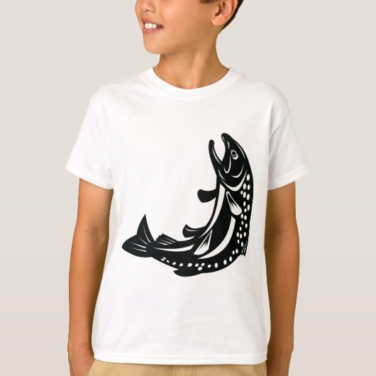 Forellenfisch T-Shirt (Vorderseite)
