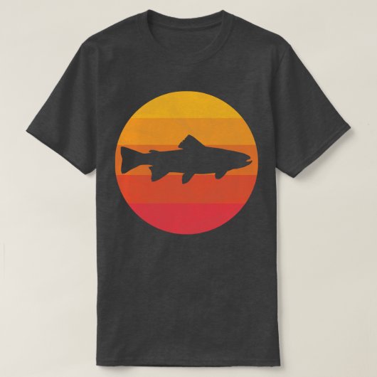 Forellenfisch T-Shirt (Design vorne)