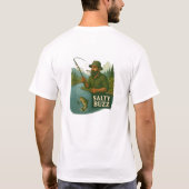 Forellenfischen Salty buzz T-Shirt (Rückseite)