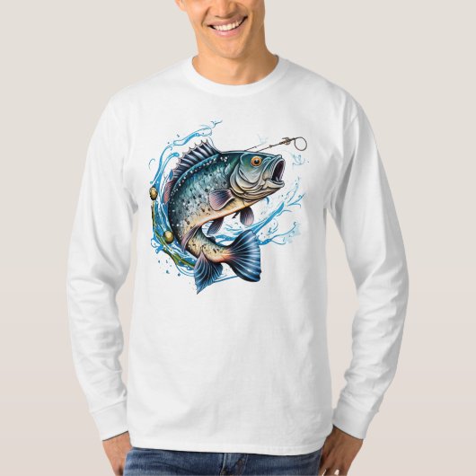 Forellenfischen  T-Shirt (Vorderseite)