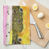 Forellenfischer Geschirrtuch (Viertel Falte)