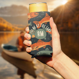 Forellenfischer Monogramm Selters Dosenkühler