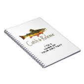 Forellenfischer Notizblock (Rechte Seite)