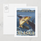 Forellenfischerei - Abschnitt 3 Postkarte (Vorne/Hinten)