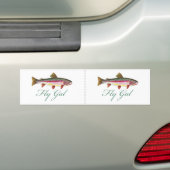 Forellenfischerei Autoaufkleber (Auf Auto)
