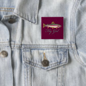 Forellenfischerei Button (Beispiel)