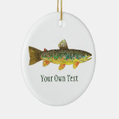 Forellenfischerei, Chthyologie Keramikornament (Rechts)