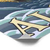 Forellenfischerei - Dawson, Alaska Poster (Ecke)