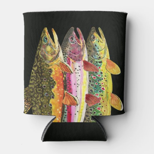 Forellenfischerei Dosenkühler (Vorderseite)