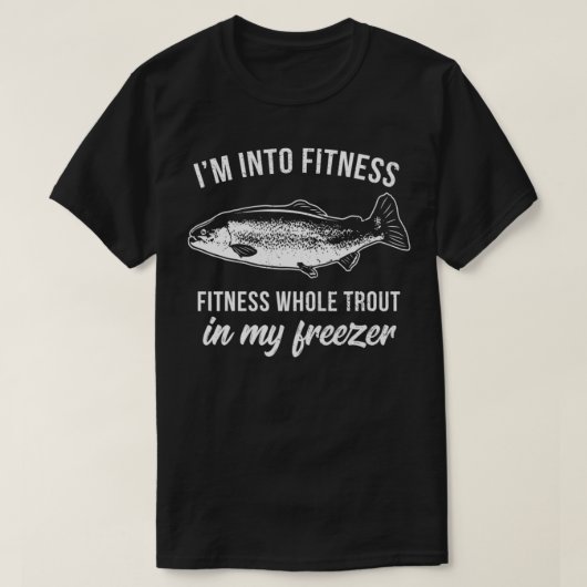 Forellenfischerei Fisch Fisch Fisch Fisch Fisch Fi T-Shirt (Design vorne)
