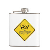 Forellenfischerei Flachmann (Vorderseite)