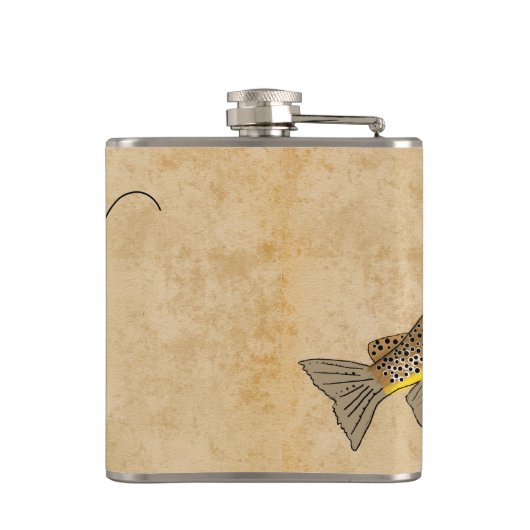 Forellenfischerei Flachmann (Rückseite)