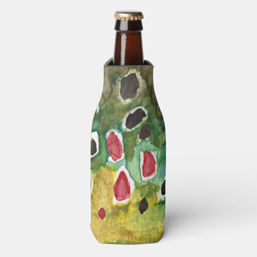 Forellenfischerei Flaschenkühler (Flaschenvorderseite)