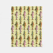 Forellenfischerei Fleecedecke (Vorderseite)