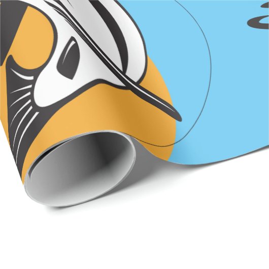 Forellenfischerei Geschenkpapier (Rolleneckpunkt)