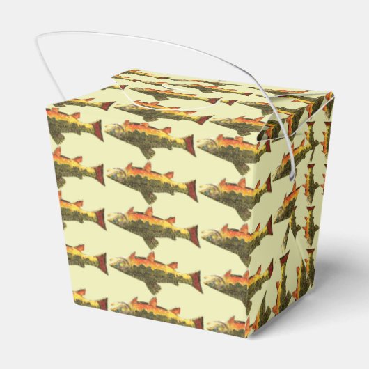 Forellenfischerei Geschenkschachtel (Rückseite)