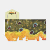 Forellenfischerei Geschenkschachtel (Ungefaltet)