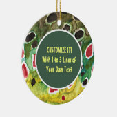 Forellenfischerei Keramikornament (Rechts)