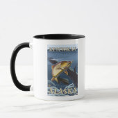 Forellenfischerei - Ketchikan, Tasse (Links)