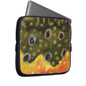 Forellenfischerei Laptopschutzhülle (Vorne Rechts)