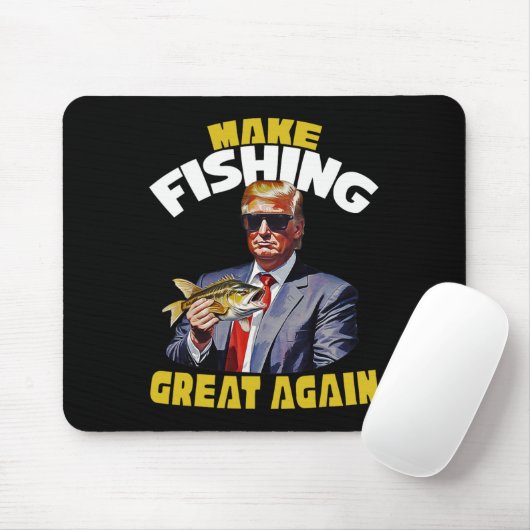 Forellenfischerei macht Fischfang wieder groß Trum Mousepad (Mit Mouse)