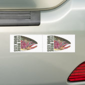 Forellenfischerei mehr autoaufkleber (Auf Auto)