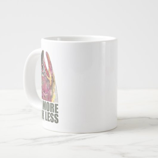 Forellenfischerei mehr Jumbo-Tasse (Vorderseite Links)