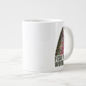 Forellenfischerei mehr Jumbo-Tasse (Vorderseite Rechts)
