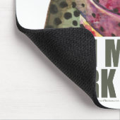 Forellenfischerei mehr mousepad (Ecke)