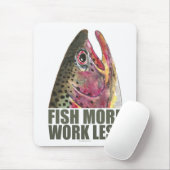 Forellenfischerei mehr mousepad (Mit Mouse)