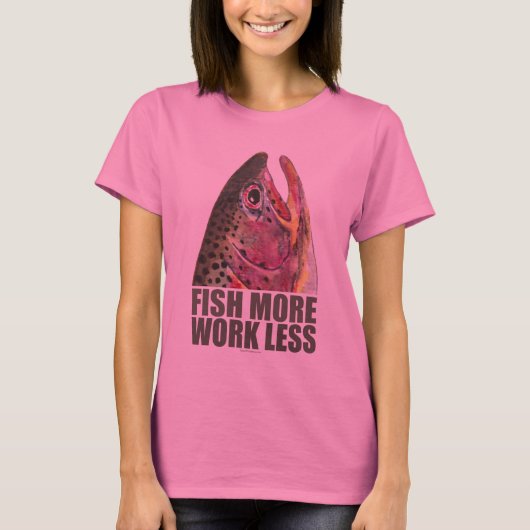 Forellenfischerei mehr T-Shirt (Vorderseite)