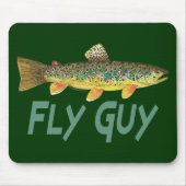 Forellenfischerei Mousepad (Vorne)