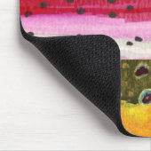 Forellenfischerei Mousepad (Ecke)