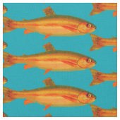 Forellenfischerei Muster für Fischer Stoff (Nahaufnahme)