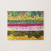 Forellenfischerei Puzzle (Horizontal)