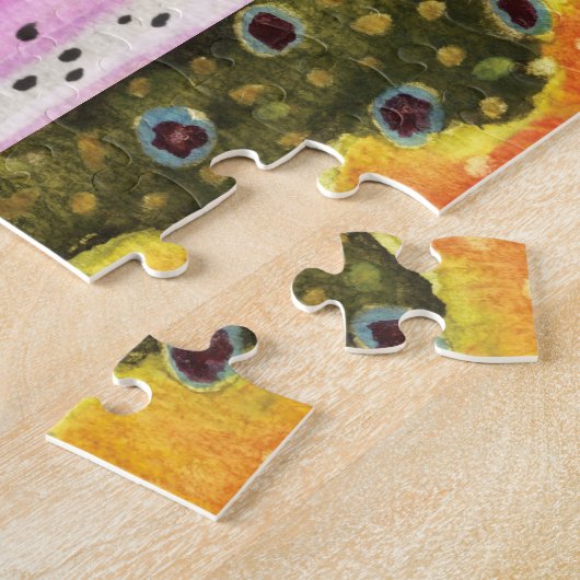 Forellenfischerei Puzzle (Seite)
