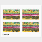 Forellenfischerei Rechteckiger Aufkleber (Blatt)