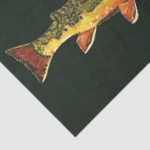 Forellenfischerei Seidenpapier (Ausschnitt)