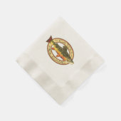 Forellenfischerei Serviette (Ecke)