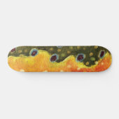 Forellenfischerei Skateboard (Horizontal)