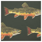 Forellenfischerei Stoff (Muster)