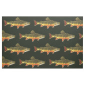 Forellenfischerei Stoff (Fat Quarter (45,7 x 55,9 cm))