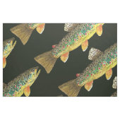 Forellenfischerei Stoff (Fat Quarter (45,7 x 55,9 cm))