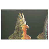 Forellenfischerei Stoff (Fat Quarter (45,7 x 55,9 cm))