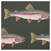 Forellenfischerei Stoff (Muster)