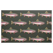Forellenfischerei Stoff (Fat Quarter (45,7 x 55,9 cm))